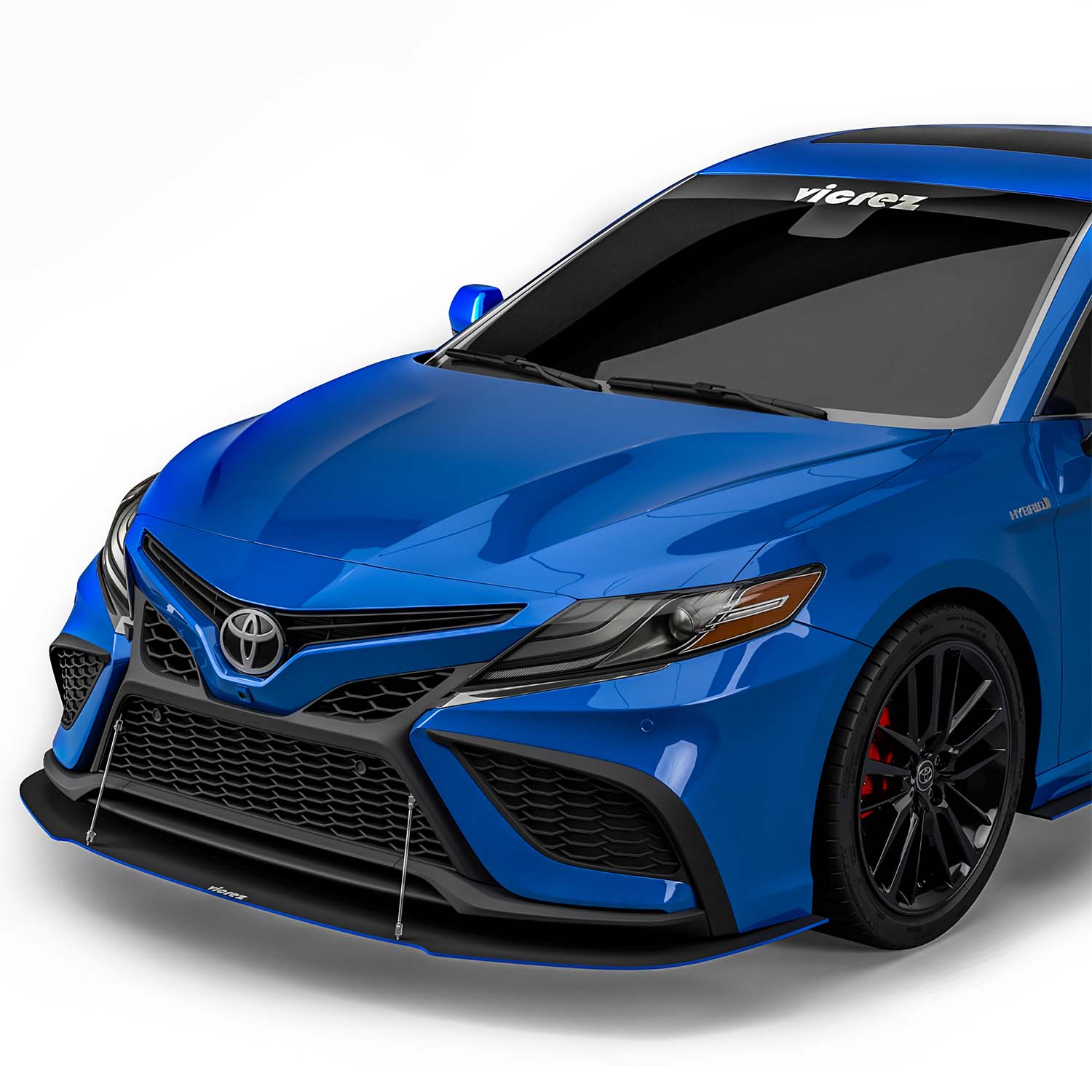 Vicrez VZ3 Front Splitter vz102434 | Toyota Camry 2018-2024